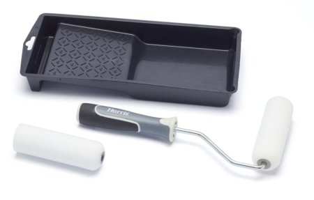 (image for) HARRIS ULTIMATE WOOD WORK STAIN VARNISH SET - 4INCH