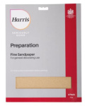 (image for) HARRIS SERIOUSLY GOOD PREPARATION SANDPAPER FINE - 4S- STD