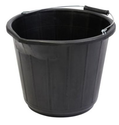 (image for) LYNWOOOD BLACK BUILDERS BUCKET - 15L
