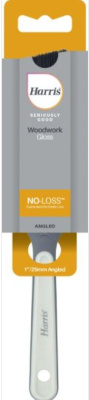 (image for) HARRIS WOODWORK GLOSS SERIOUSLY GOOD ANGLED BRUSH - 25MM/1INCH