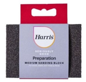 (image for) HARRIS PREPARATION SERIOUSLY GOOD SANDING BLOCK - MEDIUM