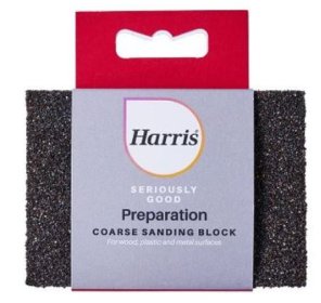 (image for) HARRIS PREPARATION SERIOUSLY GOOD SANDING BLOCK COARSE - STD