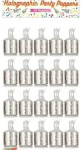 (image for) HEN PARTY POPPERS SILVER