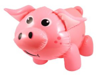 (image for) HENB INFLATABLE PIG