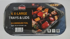 (image for) BB FOIL CONTAINER+LIDS 6S