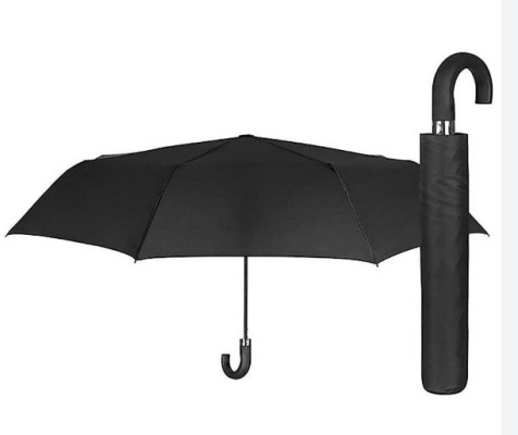 (image for) UMBRELLA CROOKED HANDLE BLK