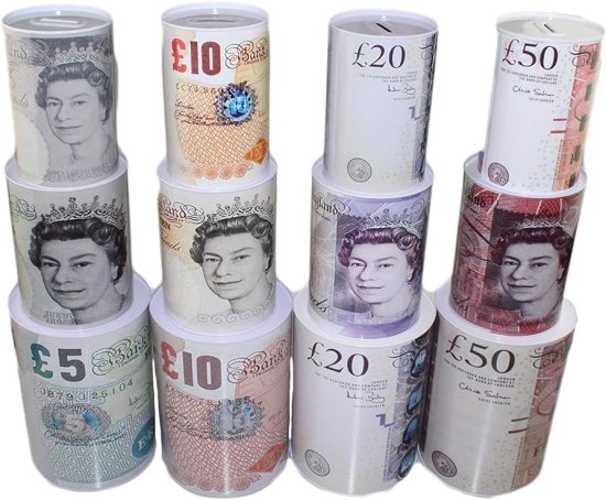 (image for) MONEY TIN STERLING 3 SET