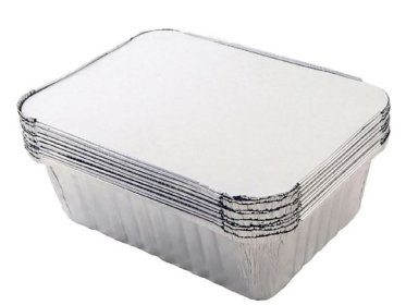 (image for) BB FOIL CONTAINER+LID 8S