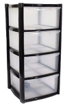 (image for) DRAWER 4 UNIT BLACK