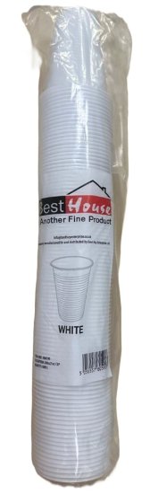 (image for) BESTBUY WHITE PLASTIC CUP 100S-7OZ