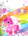 (image for) SEL PARTY LOOT BAG-UNICORN