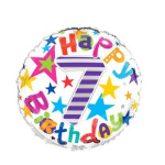 (image for) SEL FOIL BALLOON-AGE 7