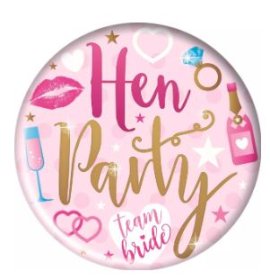 (image for) SEL B/DAY BADGES-TEAM BRIDE