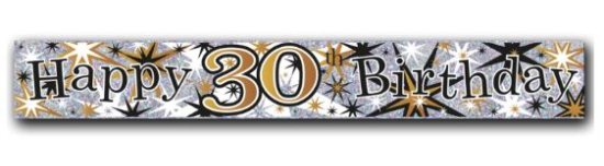 (image for) SEL B/DAY BANNER 30TH BIRTHDAY