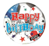 (image for) SEL BIRTHDAY BADGES - HAPPY BIRTHDAY