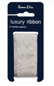 (image for) SEL LUXURY RIBBON SILVER - 2M