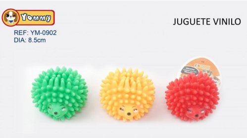 (image for) PET TOY RUBBER HEDGEHOG