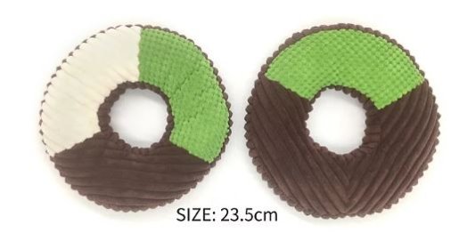 (image for) PET TOY FAB SQUEAKY DOUGHNUT