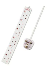 (image for) E/STAR 6WAY EXTEN LEAD+SWITCH