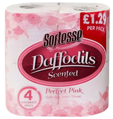 (image for) SOFTE/DAFF T/ROLL PINK PM1.29