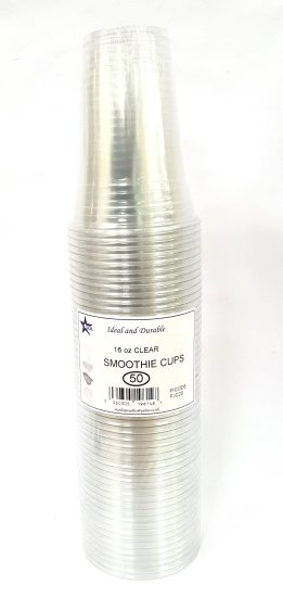 (image for) SDL SMOOTHIE CUPS CLEAR 50S