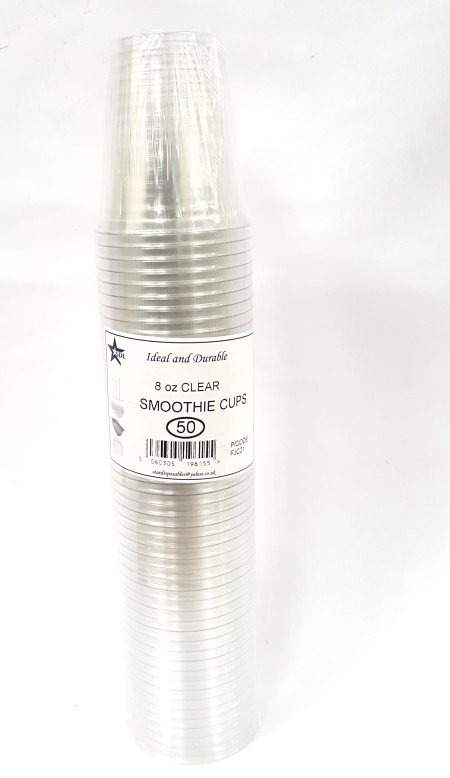 (image for) SDL SMOOTHIE CUPS CLEAR 50S