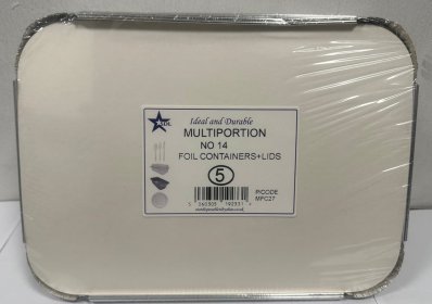 (image for) SDL FOIL CONT+LID M/PORTION 5S