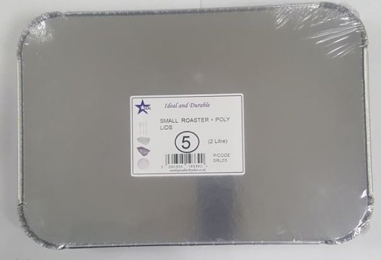 (image for) SDL FOIL ROASTERS+POLY LIDS 5S
