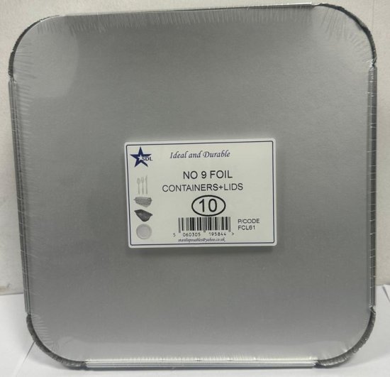 (image for) SDL FOIL CONTAINER+LID 10S