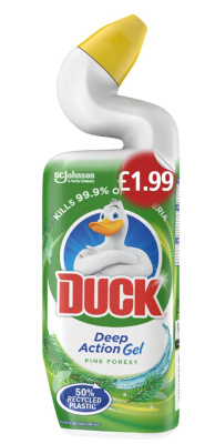 (image for) TOILET DUCK GEL PINE FOREST PM1.99 - 750ML