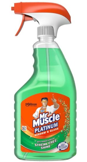 (image for) MR MUSCLE PLATINUM WINDOW & GLASS - 500ML