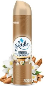 (image for) GLADE ESSENCE AEROSOL SANDAL & JASMINE - 300ML