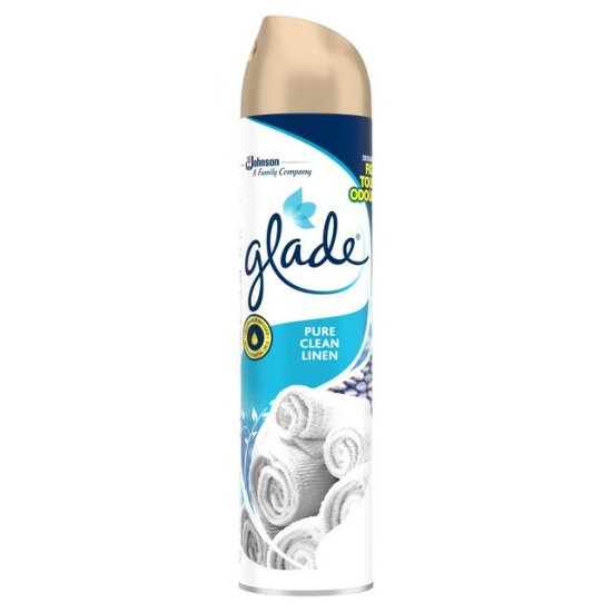 (image for) GLADE ESSENCE AEROSOL PURE CLEAN LINEN - 300ML