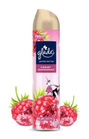 (image for) GLADE ESSENCE AERO VIBE RASBERRIES - 300ML