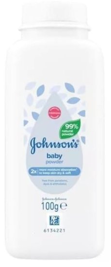 (image for) JOHNSON BABY TALCUM POWDER - 100G
