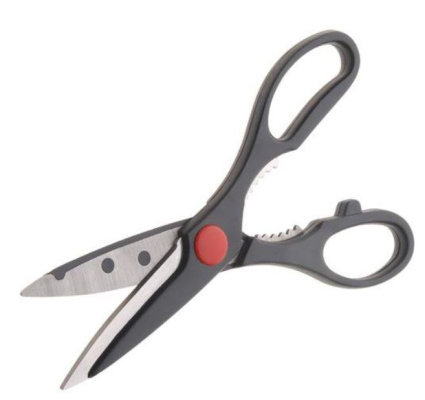 (image for) STEELEX SCISSORS BLACK/RED