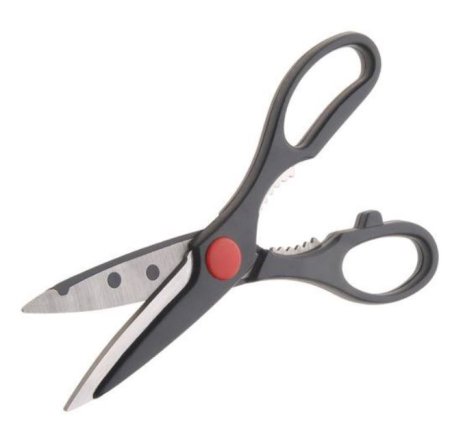 (image for) STEELEX SCISSORS BLACK/RED