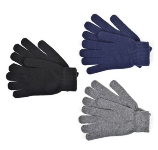 (image for) RJM MENS GLOVE WITH WOOL ASST