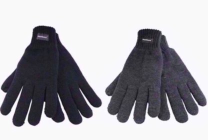 (image for) RJM MENS GLOVE THIN KNIT ASST