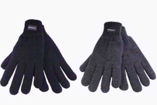 (image for) RJM MENS GLOVE THIN KNIT ASST