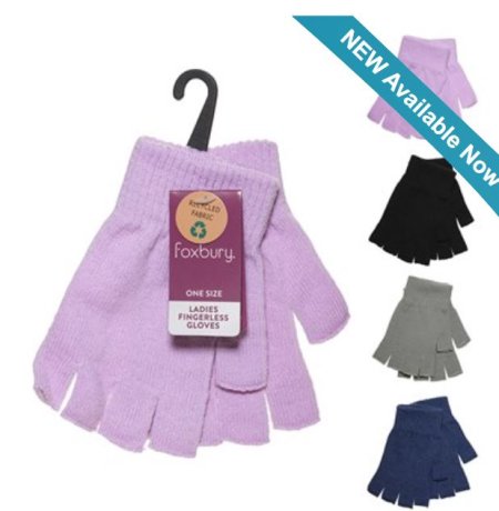 (image for) RJM LADIES GLOVES FINGERLESS - ONESIZE