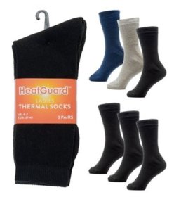 (image for) RJM LADIES SOCKS THERMAL ASST