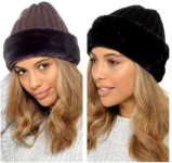 (image for) RJM LADIES HAT FUR TRIM ASST