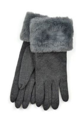 (image for) RJM LADIES GLOVES FAUXFUR CUFF