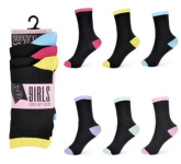 (image for) RJM GIRLS SOCKS HEEL&TOE 3PK