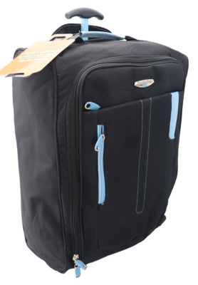 (image for) BIRCH TROLLEY BAG BLACK/BLUE