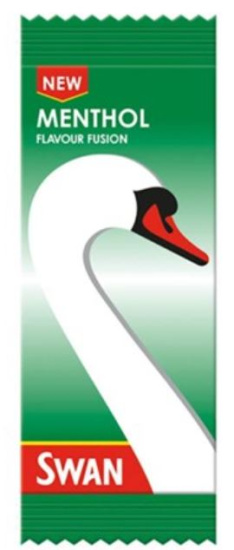 (image for) SWAN FLA INF-CARD MENTHOL
