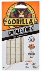 (image for) GORILLA TACK REUSABLE - 56G - 84 SQUARES