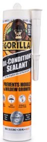 (image for) GORILLA ALL-CONDITION SEALANT CLEAR PREVENT MOULD&MILDEW - 295ML