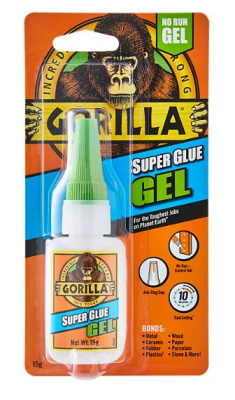 (image for) GORILLA SUPER GLUE GEL - 15G